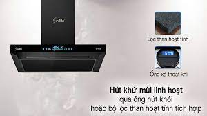 Máy hút khói khử mùi Sevilla SV-70T2B - Hàng chính hãng