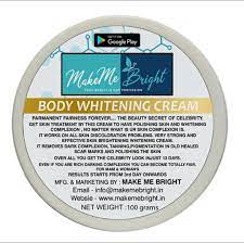 Makemebright Body whitening cream – MakeMeBright