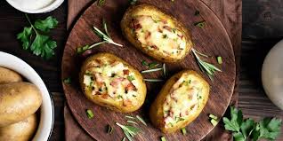 Pommes De Terre Au Four Facon Raclette Recette Pomme De Terre Au Four Alimentation Pomme De Terre