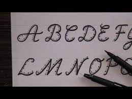 It can actually hurt it. Cursive Fancy Letters How To Write Cursive Fancy Letters For Beginners Youtube
