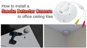 Optical smoke detectors consists of a light source like led and a light lm358 acts as a comparator in this circuit. How To Install A Hidden Smoke Detector Security Camera