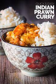 Indian Prawn Curry In Just 15 Minutes Recipe Prawn Curry Indian Food Recipes Vegan Indian Recipes