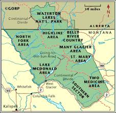 Map Of Glacier National Park Glacier National Park Montana The New Glacier Park Shuttle System Glacier National Park Waterton National Park Glacier National