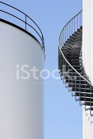 Fuel Storage Tank Refinery Spiral Staircase Stock Photos Freeimages Com