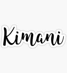 African American Black Boy Middle Names Kimani Cute Girl Names For Wife Daughter Designed By Risottoart Check Out My Shop Sticker By Risottoart In 2020 Cute Girl Names Baby Girl Names Unique Cute Baby Girl Names