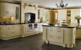 Cream Cabinets Grey Floor Images Google Search Unfinished Kitchen Cabinets Kitchen Flooring Luxury Kitchens