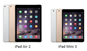 Spesifikasi Harga Ipad Air 2 Dan Ipad Mini 3 Bewaraku Ipad Ipad Mini Ipad Air