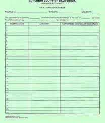 What is an aa step meeting? Free 6 Proof Of Aa Attendance Forms In Pdf
