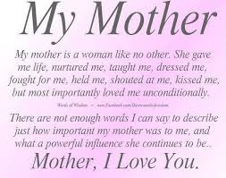 Happy Birthday Mom Quotes From Son And Daughter Happy Mother Day Quotes Mom Quotes From Daughter Funny Mom Quotes
