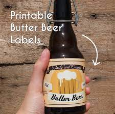 5 out of 5 stars. Butter Beer Labels Printable Pdf Magic Party Supplies