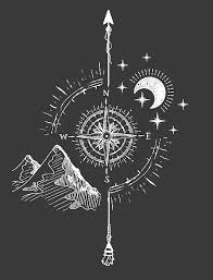 Compass By Winston Casco Compass Tattoo Tattoos Compass Art