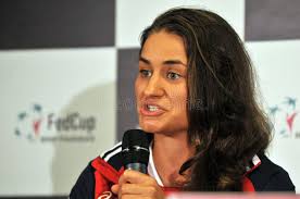 Monica niculescu women's singles overview. Rumanischer Tennisspieler Monica Niculescu Wahrend Eines Presse Conferenc Redaktionelles Foto Bild Von Sport Gericht 69852756