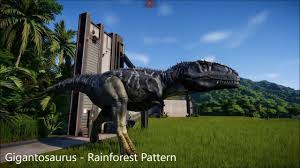 Jurassic world evolution 2 tyrannosaurus rex t rex unlock guide . All Giganotosaurus Skins Jurassic World Evolution Youtube Jurassic World Jurassic World