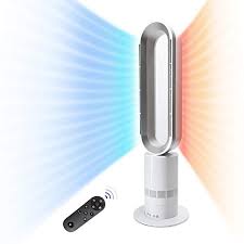 4.0 out of 5 stars. Honeycare Bladeless Tower Cooling Fan Combo Heater And Fan Air Circulator Fan For Home Air Conditioner