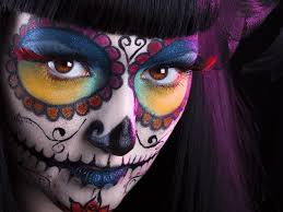 Maquillage de zombie facile en noir et blanc. Palette De Maquillage D Halloween Adulte Maquillage D Halloween Pour Garcon Ou Fille Jour De Fete