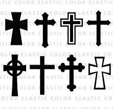 Cross Svg Silhouette Files Christian Svg Crosses Vector Etsy Cross Vector Cross Svg Cross Silhouette
