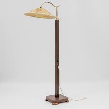 Explore christian montone's photos on flickr. Vintage 1940s Floor Lamp With Brass Arm 152690