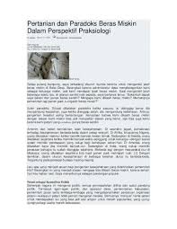 Bpk merupakan lembaga yang bebas dan mandiri dengan tugas khusus untuk memeriksa pengelolaan. Pdf Pertanian Dan Paradoks Beras Miskin Giyanto Giy Academia Edu