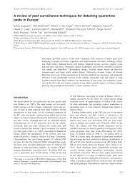 Since that time conditions of health in new orleans have been revolutionized (in 1907 state control of maritime quarantine on the mississippi was supplanted by that of the national government), and smaller cities and towns have been stimulated to. Pdf A List Of Methods To Detect Arthropod Quarantine Pests In Europe