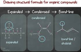 How To Draw Organic Compounds In Expanded Condensed And Skeletal Structural Formula Structural Formula Chemistry Organic Chemistry