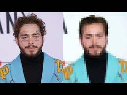 Post Malone Photoshop Makeover Removing Tattoos Long Hair Youtube Long Hair Styles Post Malone Makeover