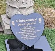 Grave Plaque Black Granite Memorial Stones Memorial Grave Marker GraveStone  Granite Folksy