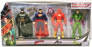 Http Www Amazon Com Gp Product B00rqyj8ho Dc Comics Total Heroes Battle In A Box Figure 4 Pack Batman Darkknight Superman Manofs Dc Comics Riddler Hero