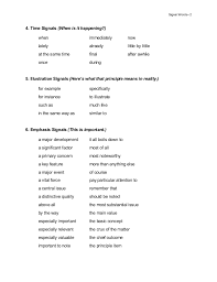 Texas education agency student assessment division. English2 8 Signal Words