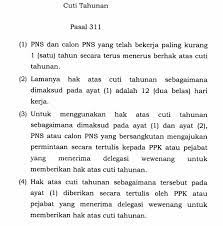 Foto copy sk pertama (cpns) foto copy sk terakhir. Cuti Tahunan Pns Dan Cara Mengajukan Cuti Tahunan