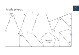 Solve the triangle pile up puzzle. Angle Pile Up For Gcse Foundation Higher Teaching Resources