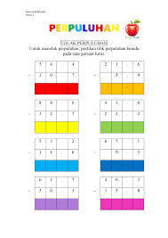 Rancangan tahunan matematik tahun enam tahun 2013. Teacher Syafa Lembaran Kerja Tolak Perpuluhan Tahun 2