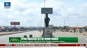 The nation observed that markets, stores, artisans opened shops for business. S East States Residents Observe Ipob S Sit At Home Order Youtube