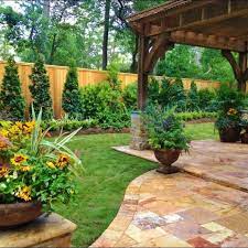 Make Your Backyard Private And Beautiful Excel Fencing And Decking Small Backyard Gardens Backyard Garden Design Backyard Design