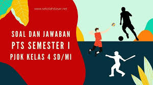 Soal pilgan essay sepak bola sma dan jawaban demikain soal pilihan ganda tentang sepak bola dan jawaban. Soal Dan Jawaban Penilaian Tengah Semester 1 Mapel Pjok Kelas 4 Sd Mi Sekolahdasar Net