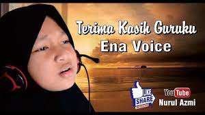 Lirik Lagu Ena Voice Terima Kasih Guruku