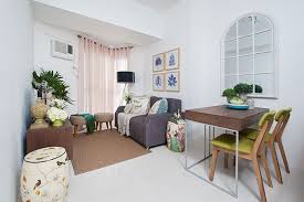 Earth Colors For A 31sqm Condo In Manila Small House Interior Small House Interior Design House Interior Design Living Room