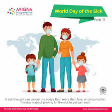 World Day Of The Sick 11th February In 2020 World Days Sick Day