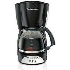 Hamilton beach 12 cup coffeemaker white. New Hamilton Beach 12 Cup Programmable Coffee Maker Digital Model 49465r Ebay