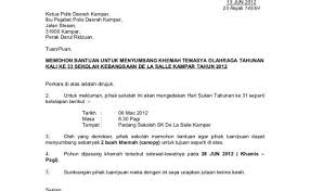Contoh Surat Rasmi Lawatan Ke Luar Negara Kabar Click Otosection
