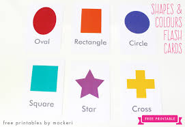Help children learn basic colours with these free printable colour flashcards. Free Printable Shapes And Colours Flash Cards