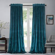Peacock Velvet Curtains Curtains Drapes