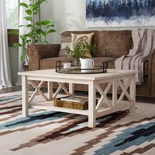Cosgrave Solid Wood Coffee Table With Storage Coffee Table Joss And Main Coffee Table Solid Wood Coffee Table