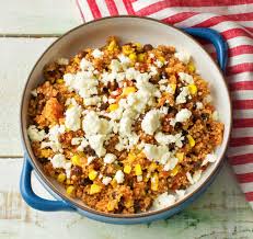 One Pot Mexican Quinoa With Sweet Corn Feta And Jalapeno Recipe Food Recipes Heathly Recipes Mexican Quinoa