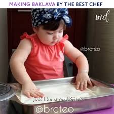 little girl making baklava video cute funny baby videos funny baby memes funny kids