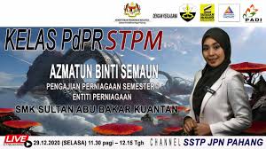 Jabatan pendidikan negeri pahang ist liegt nördlich von kampung tiram, nahe bei terminal sentral kuantan. Jabatan Pendidikan Negeri Pahang Kelas Pdpr Stpm Pengajian Perniagaan Semester 1 Youtube