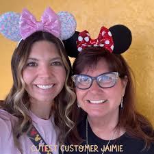 Bubblemint Swirl Mouse Ears Headband