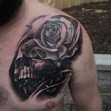 See more ideas about rose tattoos, tattoos, black and grey rose tattoo. Tattoo Uploaded By Stacie Mayer Black And Grey Skull And Rose Tattoo By Jp Alfonso Blackandgrey Realism Jpalfonso Skull Rose 150896 Tattoodo