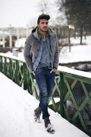 Stylish In Snow Winter Outfits Men Mens Winter Fashion Mens Street Style