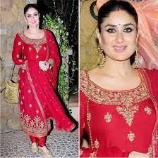 Kareena Kapoor In A Red Suit Shadi Dresses Designer Dresses Indian Bollywood Fashion
