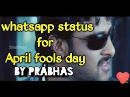 April Fools Day Whatsapp Status Video In Telugu Youtube